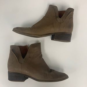 Leather Ankle Booties